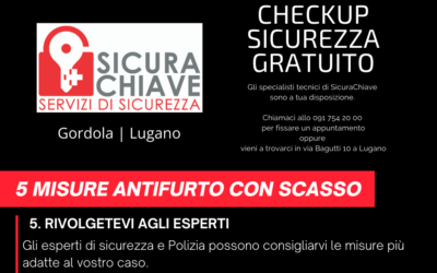 Giornata nazionale di prevenzione contro i furti con scasso